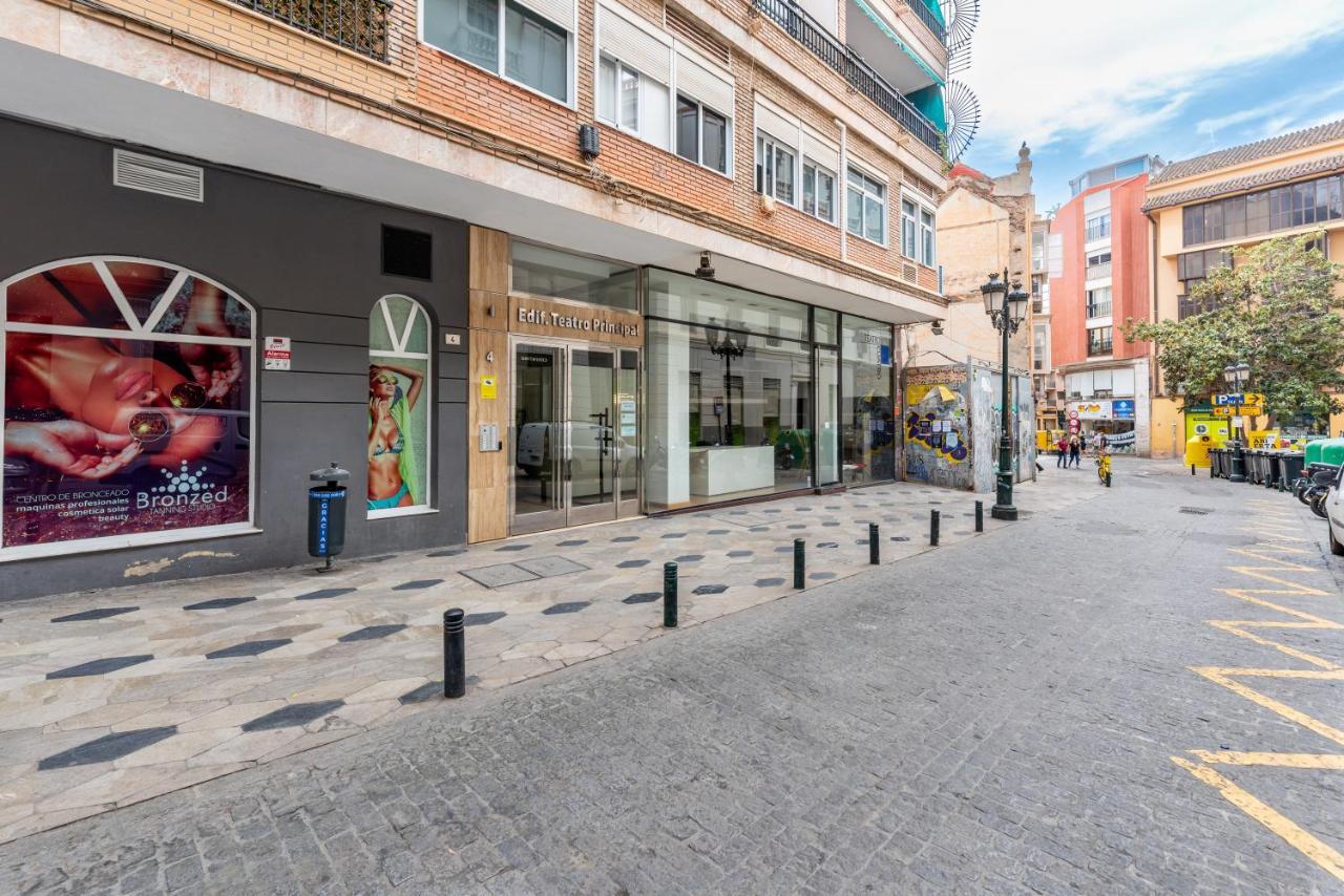 Plaza Del Teatro Leilighet Málaga Eksteriør bilde